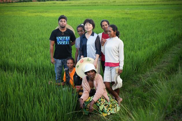 MADAGASCAR-AGRICULTURE-CHINA-HYBRID RICE-FOOD SECURITY