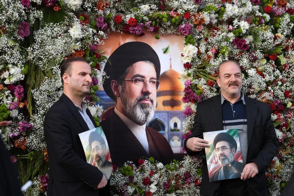Mideast in Pictures: Iranians pledge allegiance to new supreme leader at mass rallies