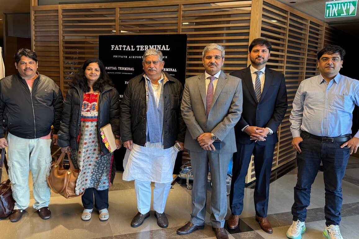 Union Minister of Fisheries arrives in Israel for 'Sea The Future' conference