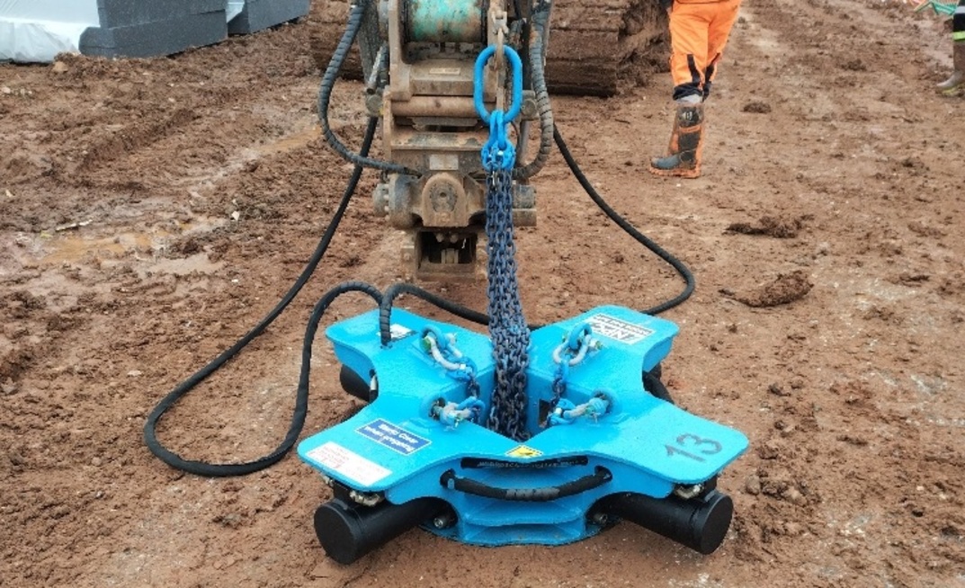 Feedback from customers has been incorporated into the redesign of the latest version of National Pile Croppers MultiBar hydraulic pile cropper