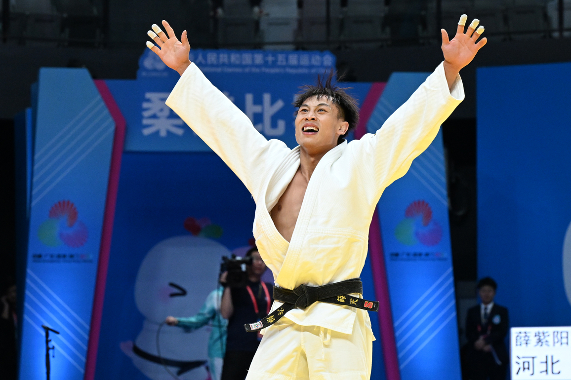 (SP)CHINA-15TH NATIONAL GAMES-JUDO-MEN'S -66KG-FINAL (CN)
