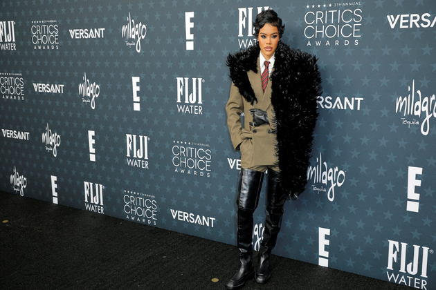 Teyana Taylor celebrates 'One Battle After Another' Best Picture win at Critics Choice Awards 2026
