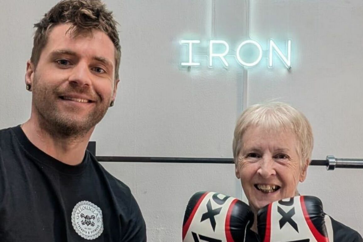 Meet the Co Down pensioner finding a new lease of life through boxing