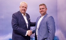 (l-r) Seafront Group AS Board Member, Thomas Granfeldt jr, and Interocean CCO, Alex Clark