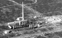  The smelter in its early years