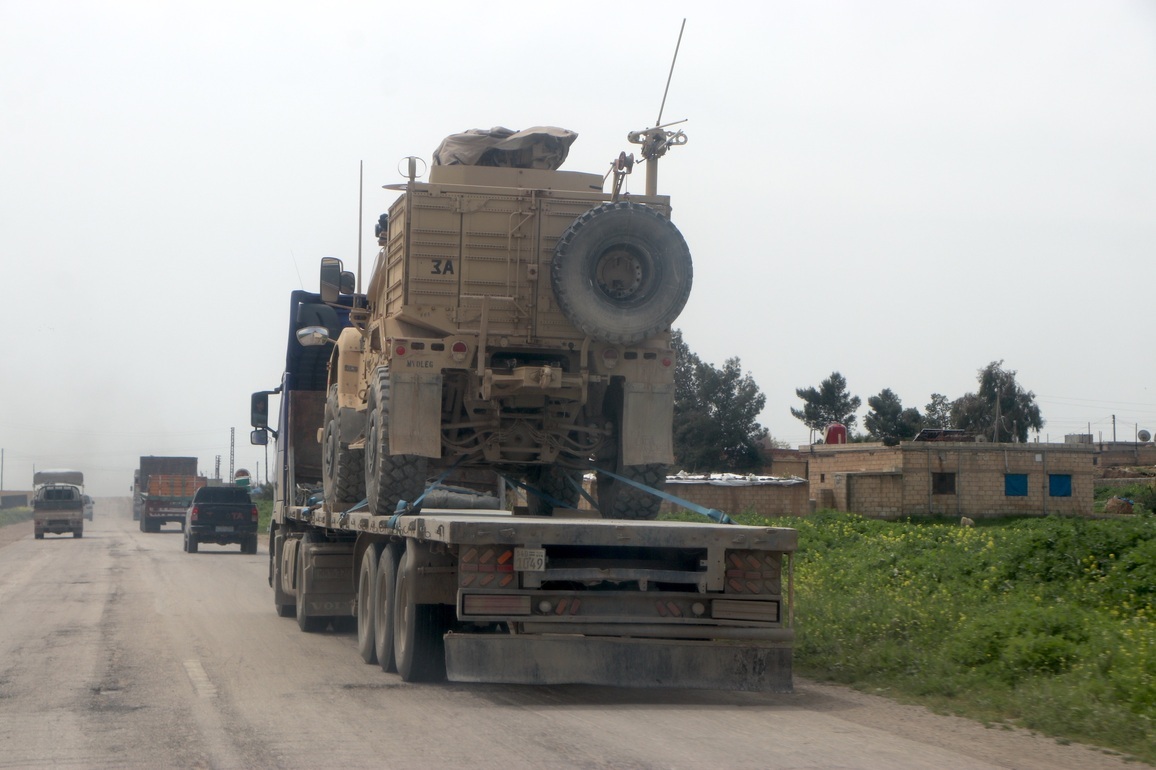 SYRIA-HASAKAH-U.S.-MILITARY WITHDRAWAL