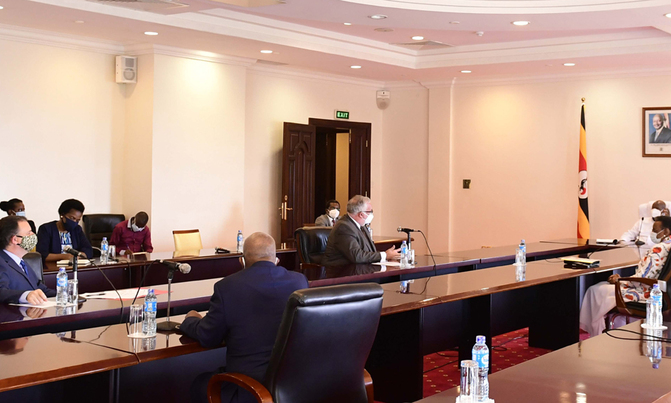 Museveni meets US, Belgium ambassadors Museveni meets US, Belgium ambassadors