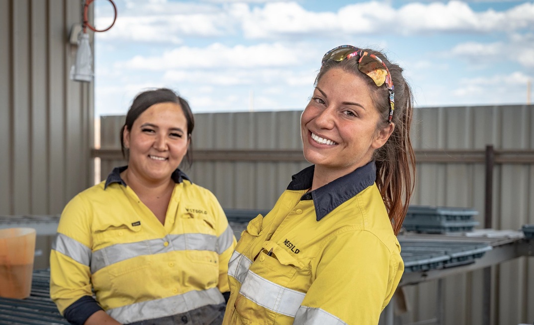 All smiles ahead of the expansion. Credit: Westgold.