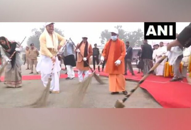 UP CM Yogi launches 'Swachh Teerth' campaign ahead of 'Pran Pratishtha' ceremony