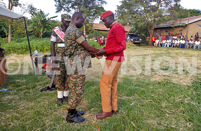 ganda eoples efence orces soldier am umwebaze has been sentenced to 30 years in prison by the rmy court in undibugyo for murder y eofrey yamwongera