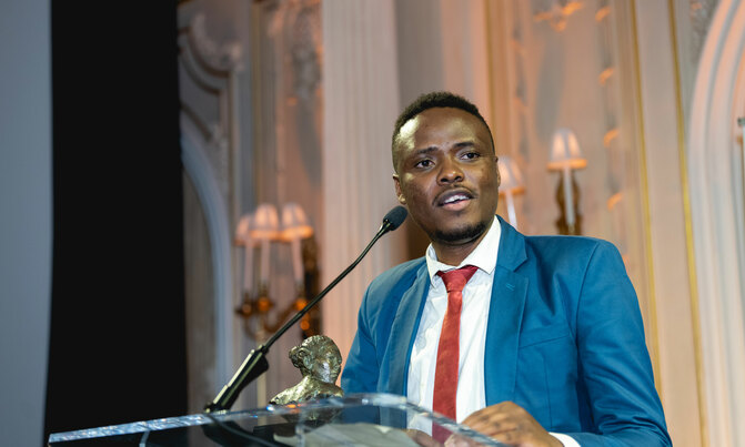 Ugandan youth leader scoops global health award Ugandan youth leader scoops global health award