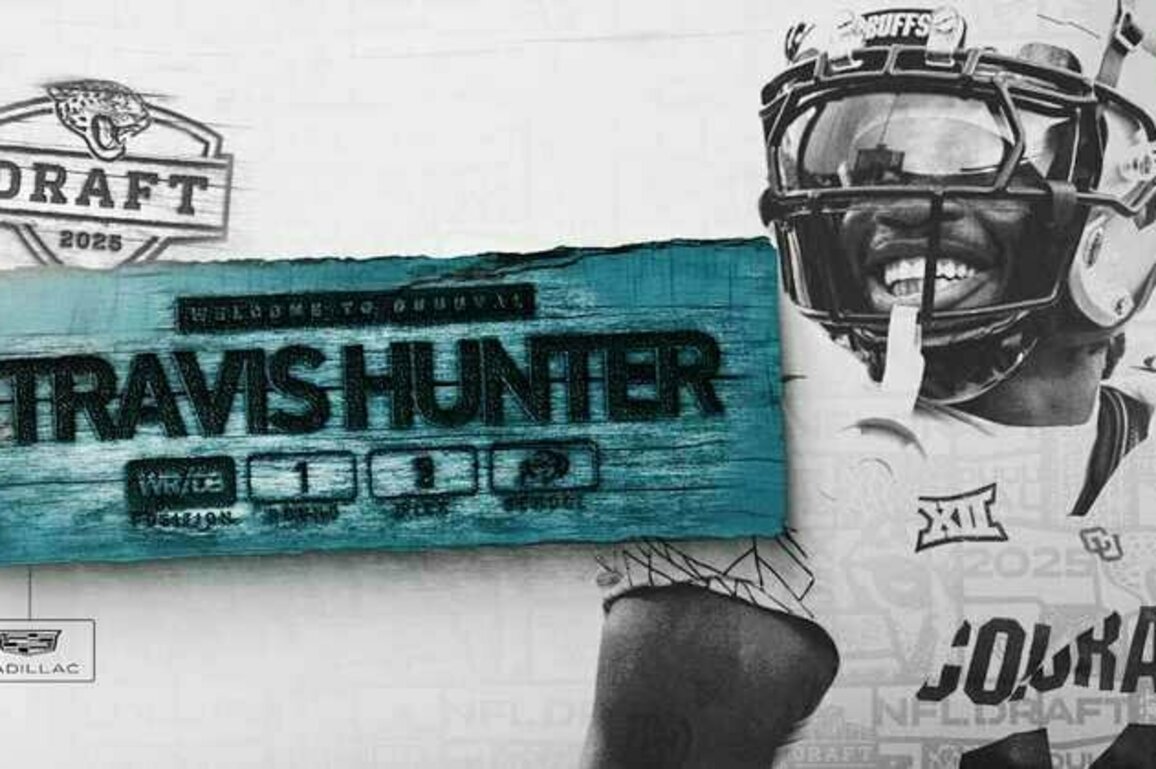 Jaguars Select WR/DB Travis Hunter No. 2 Overall