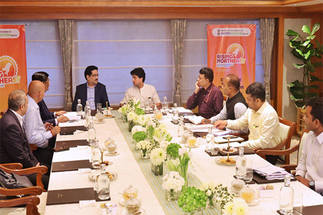 Scindia holds investor interactions with top industrialists Ambani, Birla ahead of Rising Northeast Investment Summit