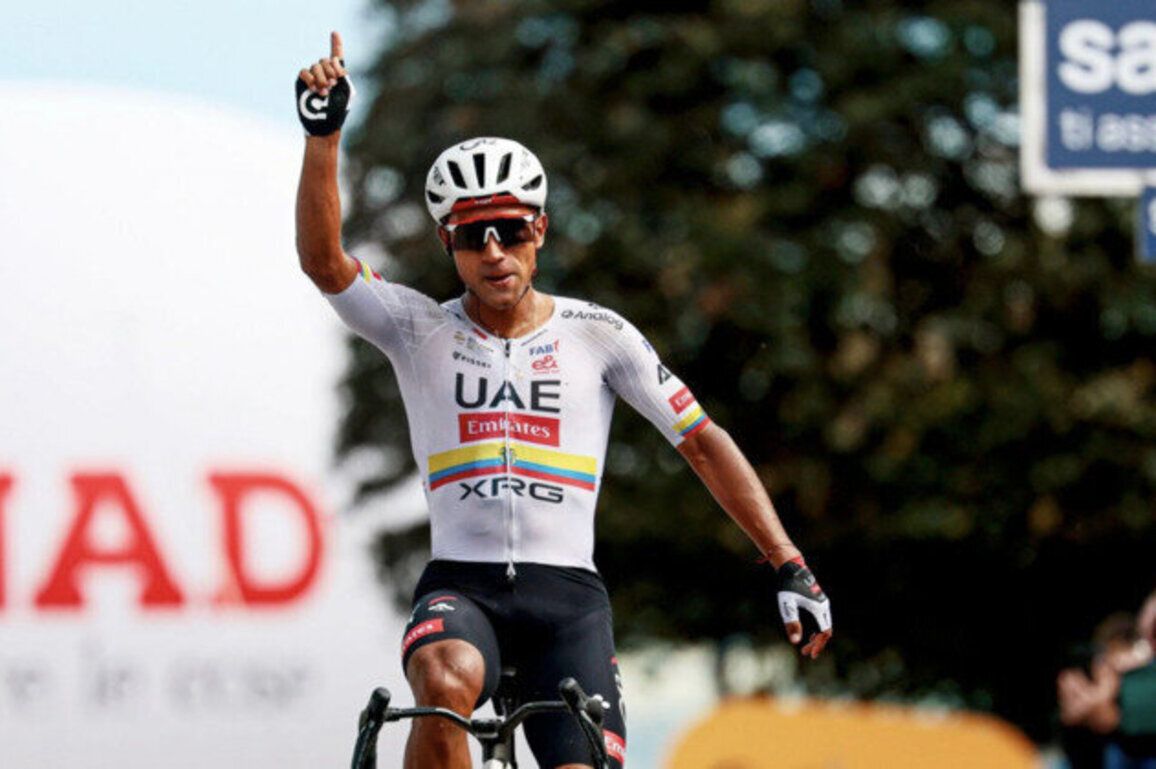 Narvaez claims fourth UAE Team Emirates-XRG stage win at Giro d'Italia
