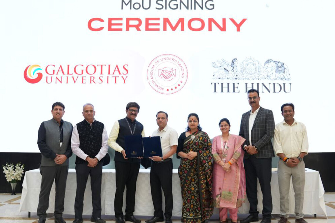 The Hindu Group and Galgotias University Bring Newsroom Learning to Greater Noida Campus through New Journalism Excellence Centre
