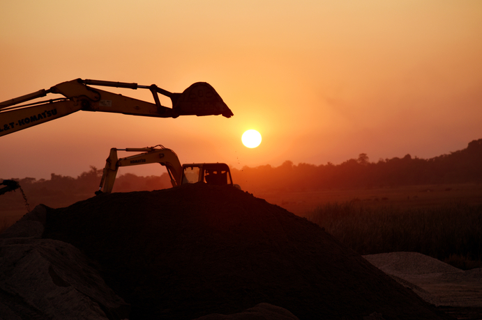 Mining in Assam, India