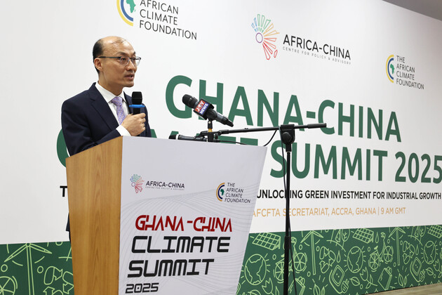 GHANA-ACCRA-CHINA-CLIMATE SUMMIT