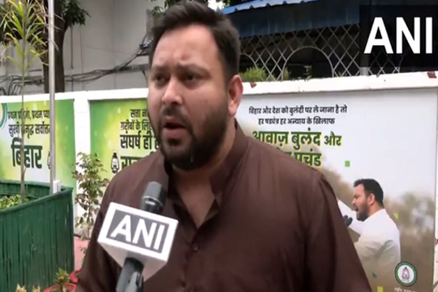 "Criminals have become 'vijay' and 'samrat'...": Tejashwi Yadav targets Bihar Dy CM's over law and order