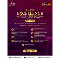 ARISE Invites Applications for FICCI Supported ARISE Excellence Awards 2026 to Showcase Innovation and Impact in School Education