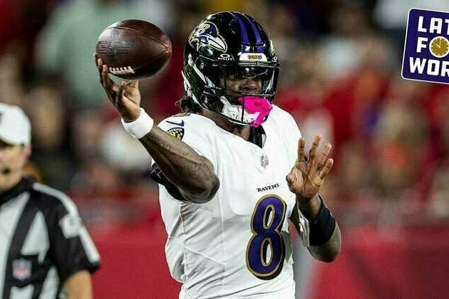 Late for Work: Lamar Jackson Is No. 1 in PFF's Player Rankings