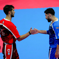 (SP)CHINA-CHENGDU-THE WORLD GAMES 2025-KICKBOXING-MEN'S POINT FIGHTING -84KG-GOLD MEDAL BOUT (CN)