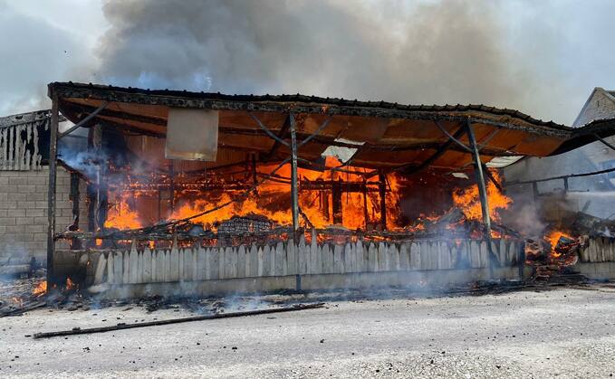 "As well as the barn, our holiday cottage has been completely destroyed. As of now, we have no business." (Upper Hurst Farm Caravans Camping and Glamping)