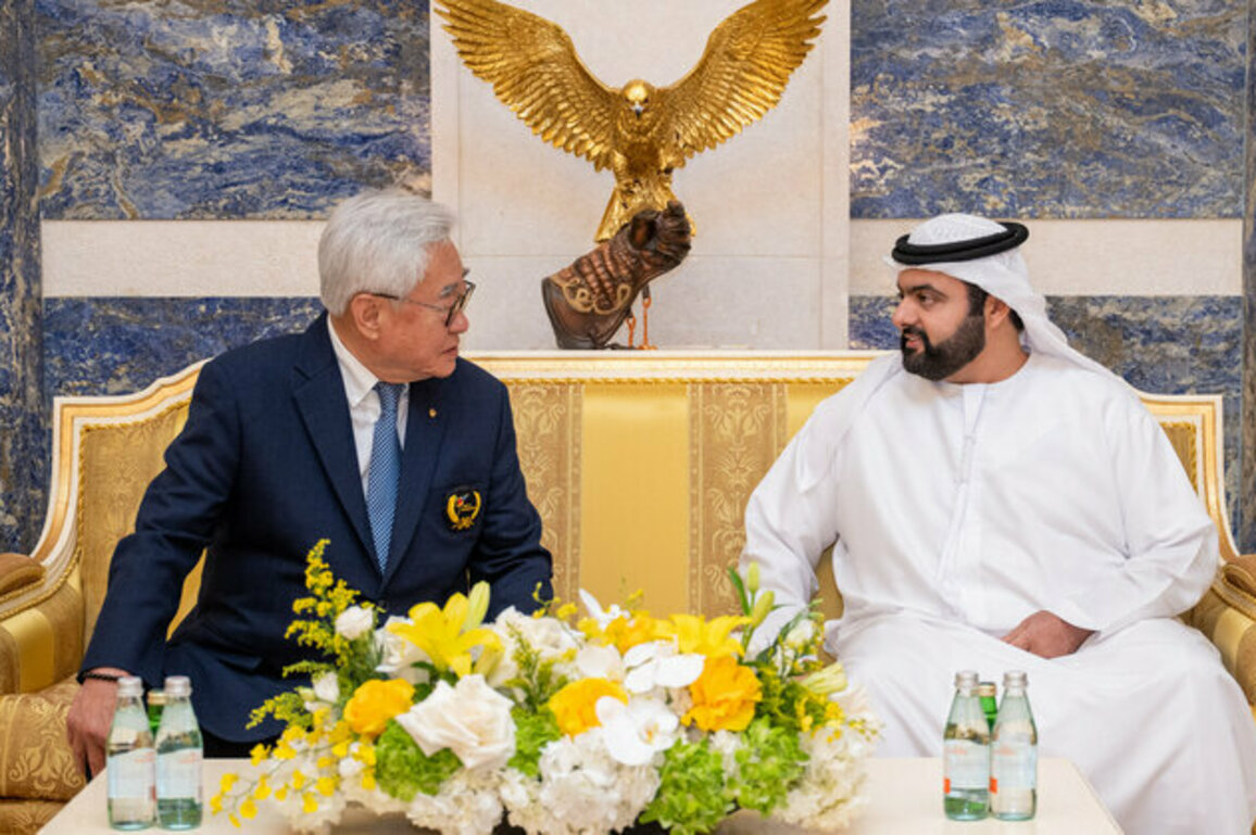 Fujairah Crown Prince welcomes World Taekwondo Federation President