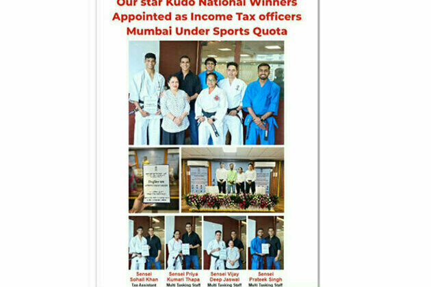 Four Kudo India National Winners and World Cup Athletes Appointed as Income Tax Officers in Mumbai