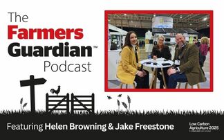 ż Podcast: LIVE from the Low Carbon Agriculture Show - Soil Association chief executive Helen Browning and Overbury Farms regenerative farming manager Jake Freestone 