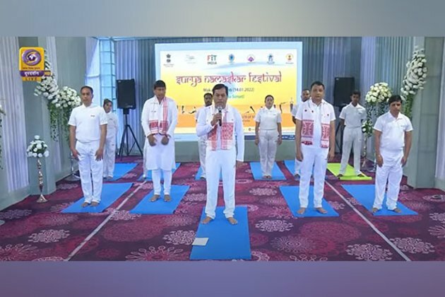 Every participant helping serve humanity, says Sonowal during global Surya Namaskar demonstration programme