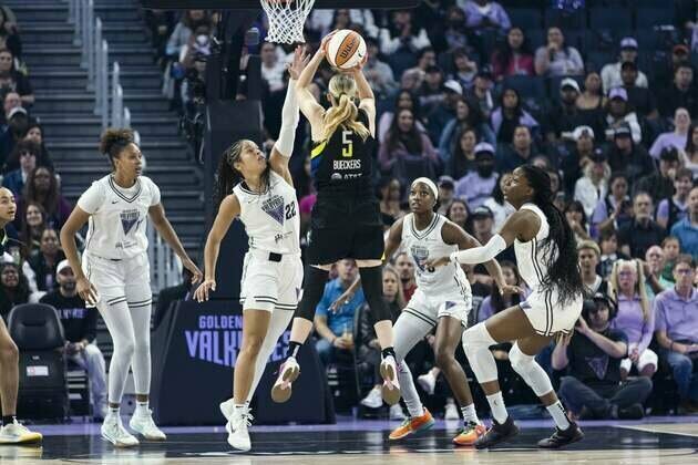 Valkyries edge Wings, clinch playoff bid in first year