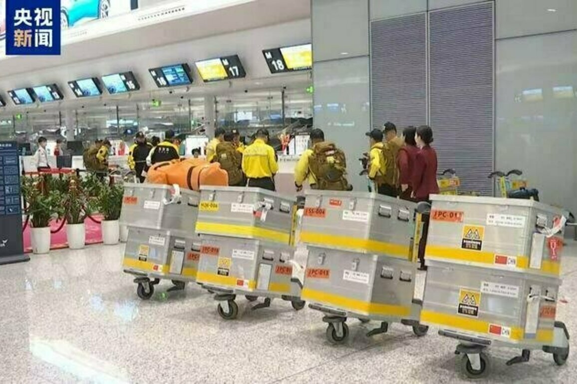 China's Ramunion team joins Myanmar, Thailand quake relief