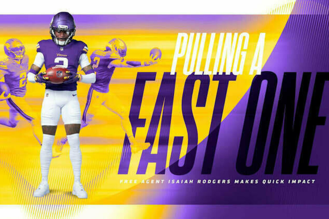 Elite Speed Only Part of Isaiah Rodgers' Acceleration with Vikings