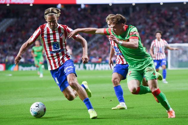(SP)SPAIN-MADRID-FOOTBALL-LA LIGA-ATLETICO DE MADRID VS OSASUNA