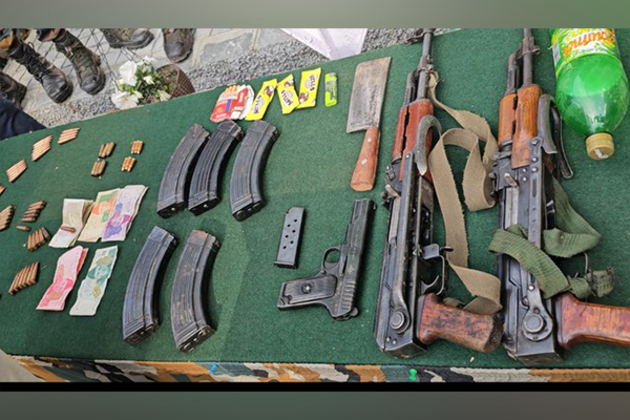 J-K: Army recovers arms, ammunition from Baramulla