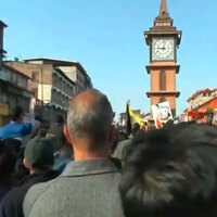 J-K: Shia Muslims in Srinagar protest killing of Ayatollah Ali Khamenei in US-Israel strikes