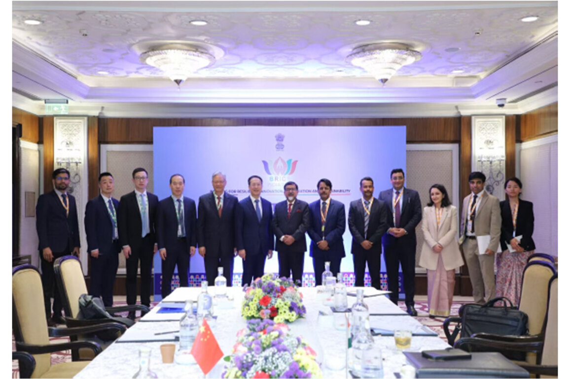 China's Vice Foreign Minister Ma Zhaoxu attends BRICS Sherpa meeting in New Delhi