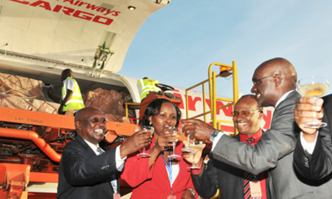 Kenya Airways launches Cargo aircraft Kenya Airways launches Cargo aircraft