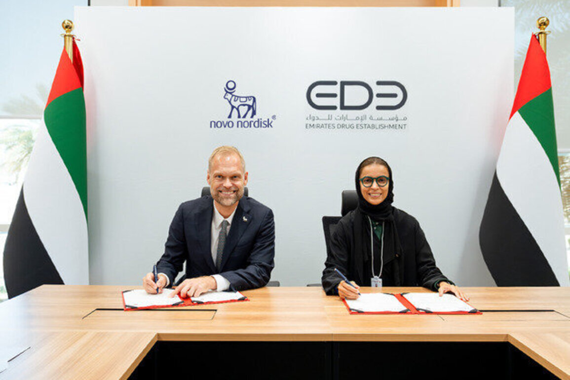 Emirates Drug Establishment, Novo Nordisk sign MoU to advance pharmaceutical sector