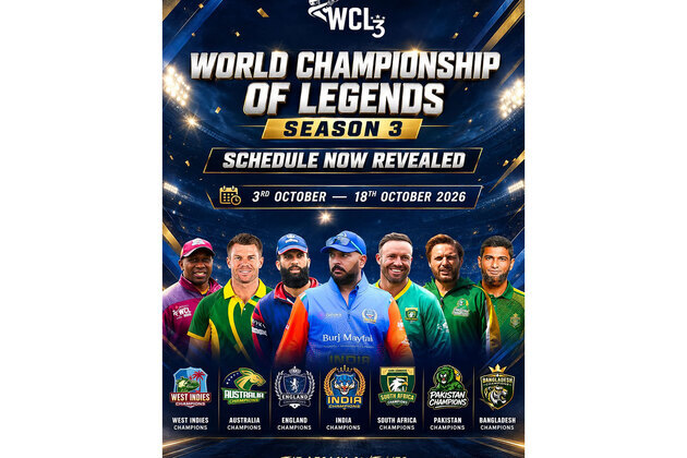 World Championship of Legends to return for third season from October 3