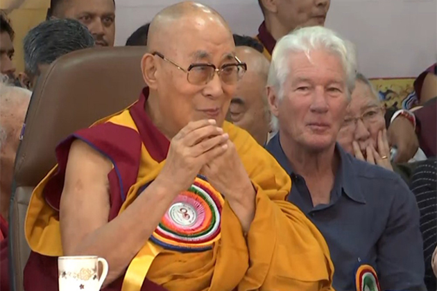 Hollywood star Richard Gere attends Dalai Lama's 90th birthday celebration in Dharamshala