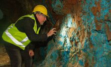 First Tin chief operating officer Tony Truelove underground at Taronga.