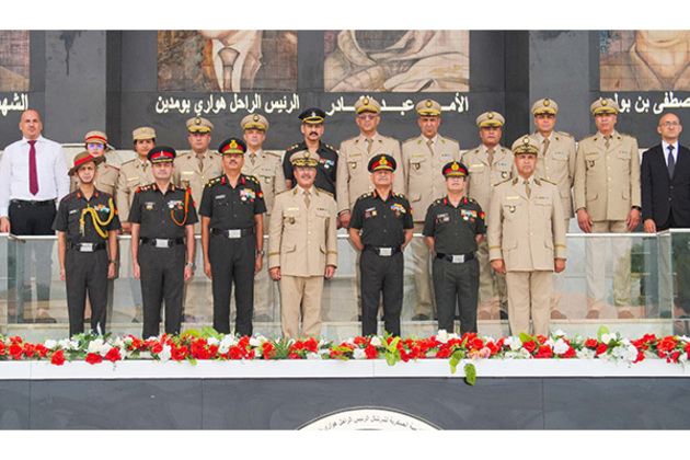 Algeria: COAS General Upendra Dwivedi visits Cherchell Military Academy