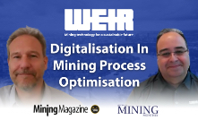 Weir on digitalisation in mining process optimisation