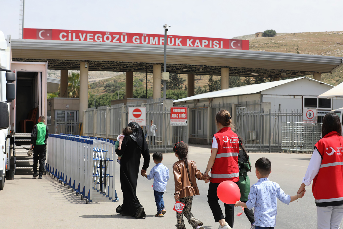 TRKIYE-HATAY-SYRIANS-RETURNING