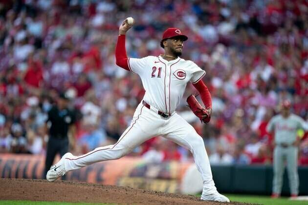 Hunter Greene, Reds continue wild-card chase vs. Angels