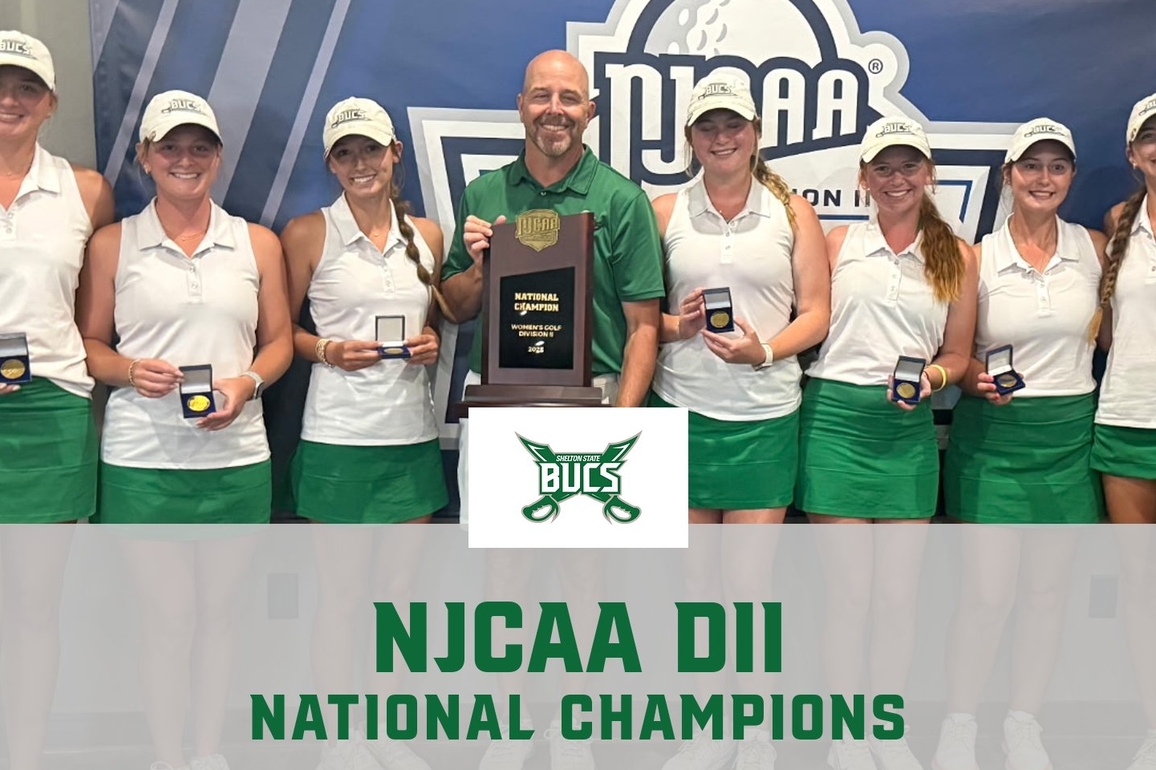 Shelton State wins national title in women's golf, baseball clinches NJCAA World Series trip