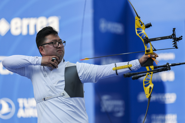 (SP)CHINA-SHANGHAI-ARCHERY WORLD CUP-RECURVE MEN (CN)