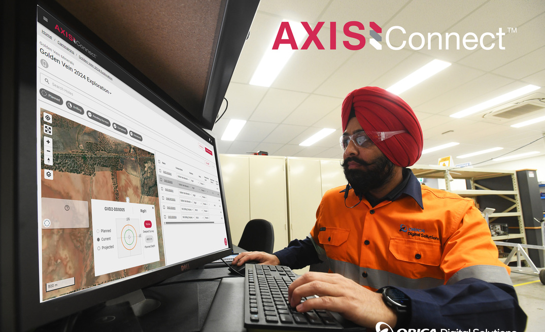AXIS Connect Best-in-class user experience means simple connections for critical data for downstream operations. Credit: Orica Digital Solutions