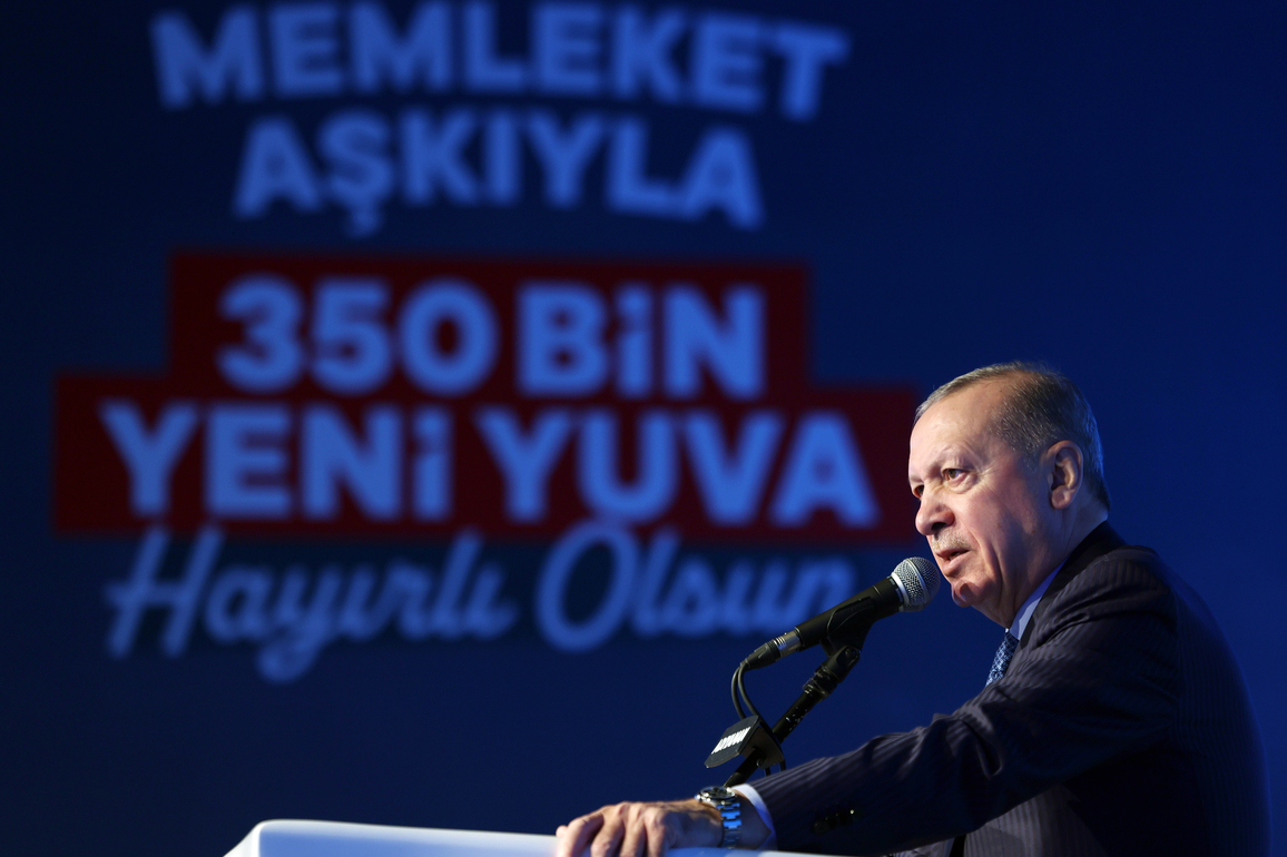 TRKIYE-ADIYAMAN-ERDOGAN-POST-QUAKE HOMES-SUPPORT